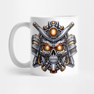 Biomech Skull S01 D90 Mug